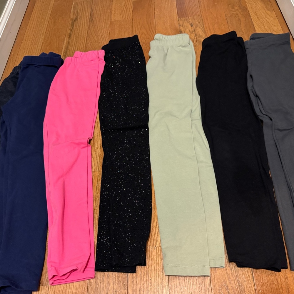 Lot of Girls Leggings Size 8